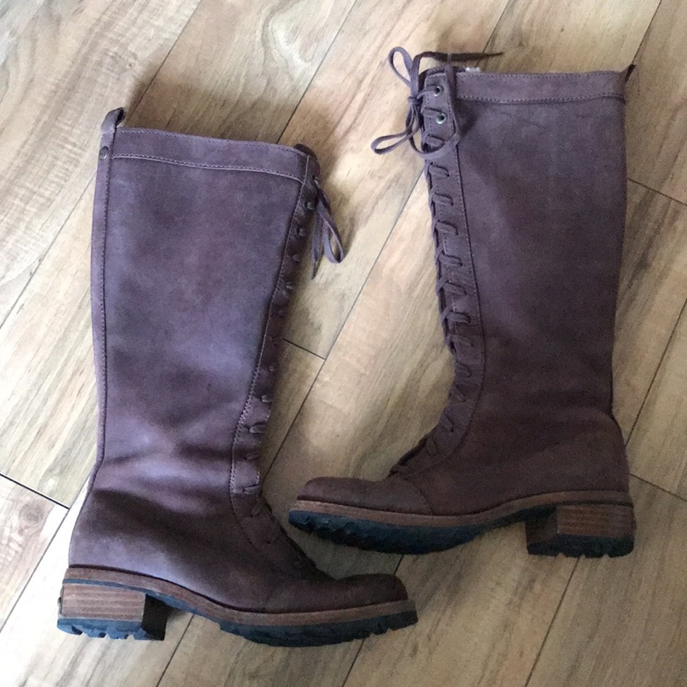 UGG Boots-knee high leather boots